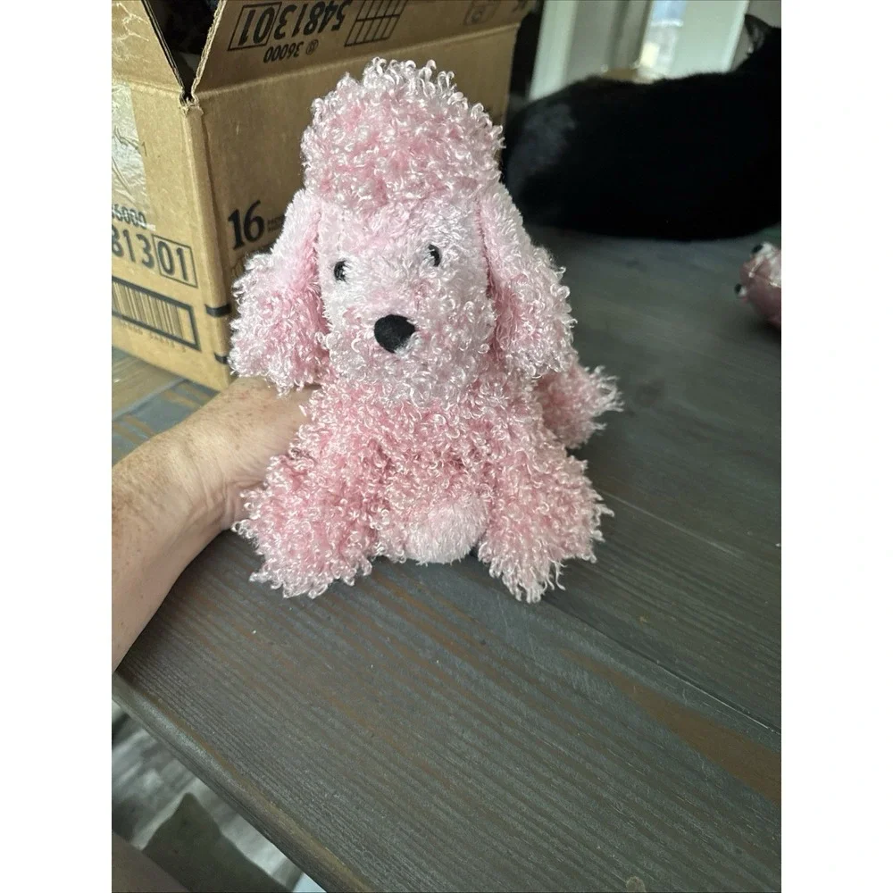 Ganz Webkinz Pink Poodle Plush Stuffed Animal. NO CODE.